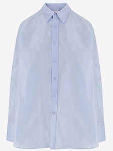 Carven Oversized Silk Shirt