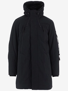 Outhere Cotton Blend Jacket With Hood
