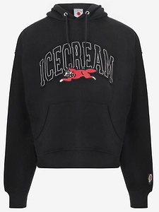 Icecream Cotton Hoodie With Ice Cream Print