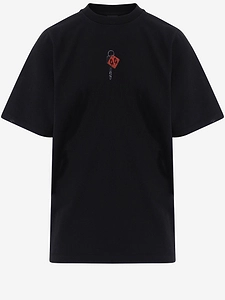 44 Label Group Cotton T Shirt With Logo Print