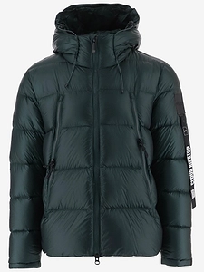 Outhere Quilted Nylon Down Jacket With Hood
