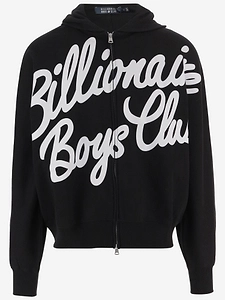 Billionaire Cotton Hoodie With Logo