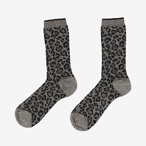 Ant45 Stretch Cotton Blend Socks With Animal Print