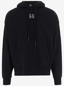 44 Label Group Cotton Hoodie With Logo