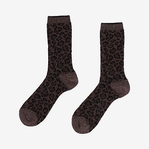 Ant45 Stretch Cotton Blend Socks With Animal Print