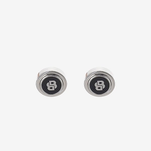 Hugo Boss Brass Cufflinks With Logo