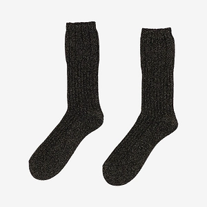 Ant45 Ribbed Stretch Cotton Blend Socks