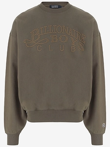 Billionaire Cotton Sweatshirt With Appliqué Logo