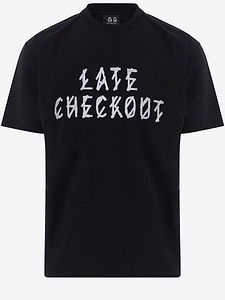 44 Label Group Cotton T Shirt With Logo Print