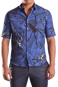 Mcq Alexander Mqueen Shirts Blue