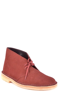 Clarks Bootie Red