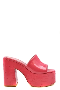 Haus Of Honey Sandals Fuchsia