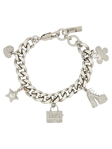 Marc Jacobs Bracciale The Pave Mini Icon Charm