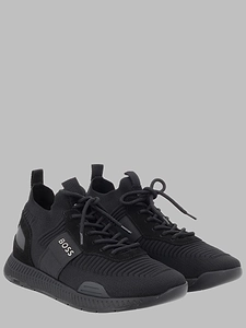 Boss Sneaker Con Logo Titanium Runn