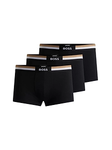 Boss 3 Pack Boxer Con Logo