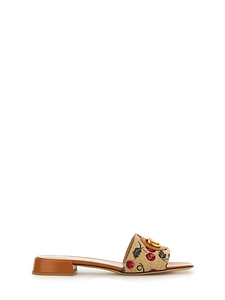 Valentino Garavani Slide Sandal Vlogo Signature