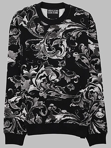 Versace Jeans Couture Felpa Con Stampa