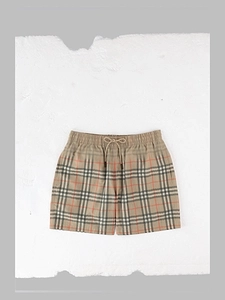 Burberry Costume Con Stampa Check