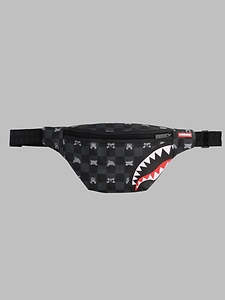 Sprayground Marsupio Gray Peeking Character Check
