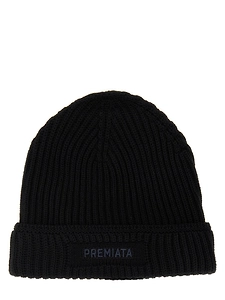 Premiata Berretto In Lana Con Logo