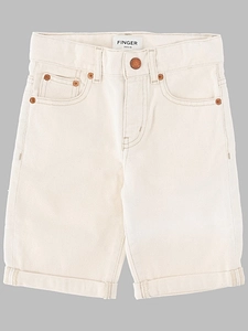 Finger In The Nose Edmond Raw Ecru 5 Pocket Comfort Fit Shorts