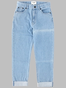 Finger In The Nose Ollibis Bleached Blue 5 Pocket Tapered Fit Jeans