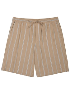 Paolo Pecora Milano Bermuda Con Cintura Elastica In Cotone