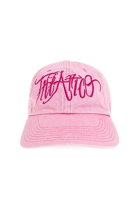 The Attico Logo Embroidered Baseball Cap