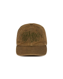The Attico Logo Embroidered Baseball Cap