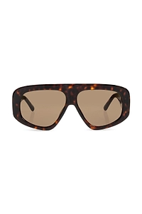 The Attico Rectangular Frame Sunglasses