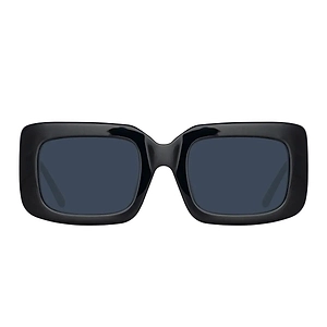 The Attico X Linda Farrow Jorja Rectangular Frame Sunglasses