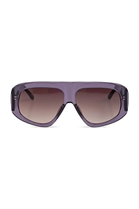 The Attico X Linda Farrow Oversized Frame Sunglasses
