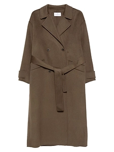 The Dynamis Studio Belted Double-Breasted Coat