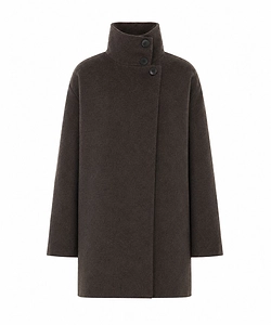 The Dynamis Studio Amsterdam Stand Collar Coat