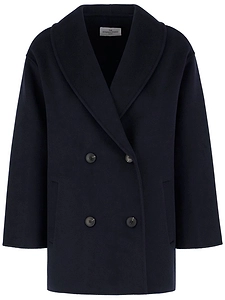 The Dynamis Studio Double-Breasted Brushed Coat