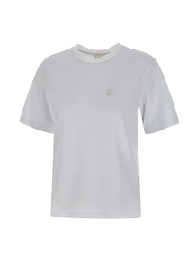 The Garment Logo Embroidered Jersey T-Shirt