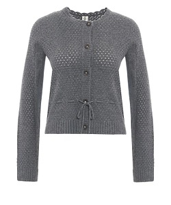 The Garment Long-Sleeved Crewneck Cardigan