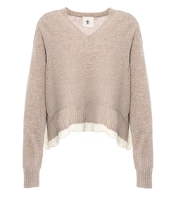 The Garment Long-Sleeved V-Neck Jumper