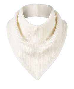 The Garment Ribbed Knit Triangle Scarf