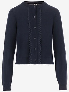 The Garment Scallop Trim Cardigan