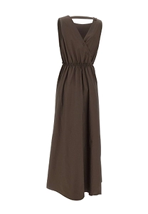 The Garment Sleeveless Gathered Maxi Dress