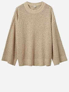 The Garment Textured Crew-Neck Knitted Jumper