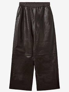 The Garment Wide-Leg Leather Pants