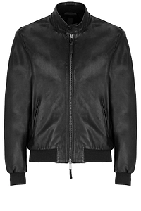 The Jackie Leathers Elvis Stand Collar Jacket