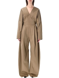The Latest Drew Pleated Wide-Leg Jumpsuit