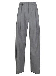 The Latest Pleated Wide-Leg Pants