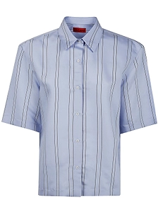 The Latest Short Sleeve Striped Shirt