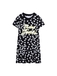 The Marc Jacobs Kids Floral-Printed Crewneck Dress