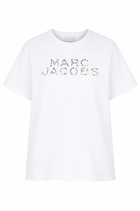 The Marc Jacobs Kids Logo-Embellished Crewneck T-Shirt