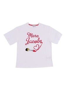 The Marc Jacobs Kids Lipstick Printed Crewneck T-Shirt
